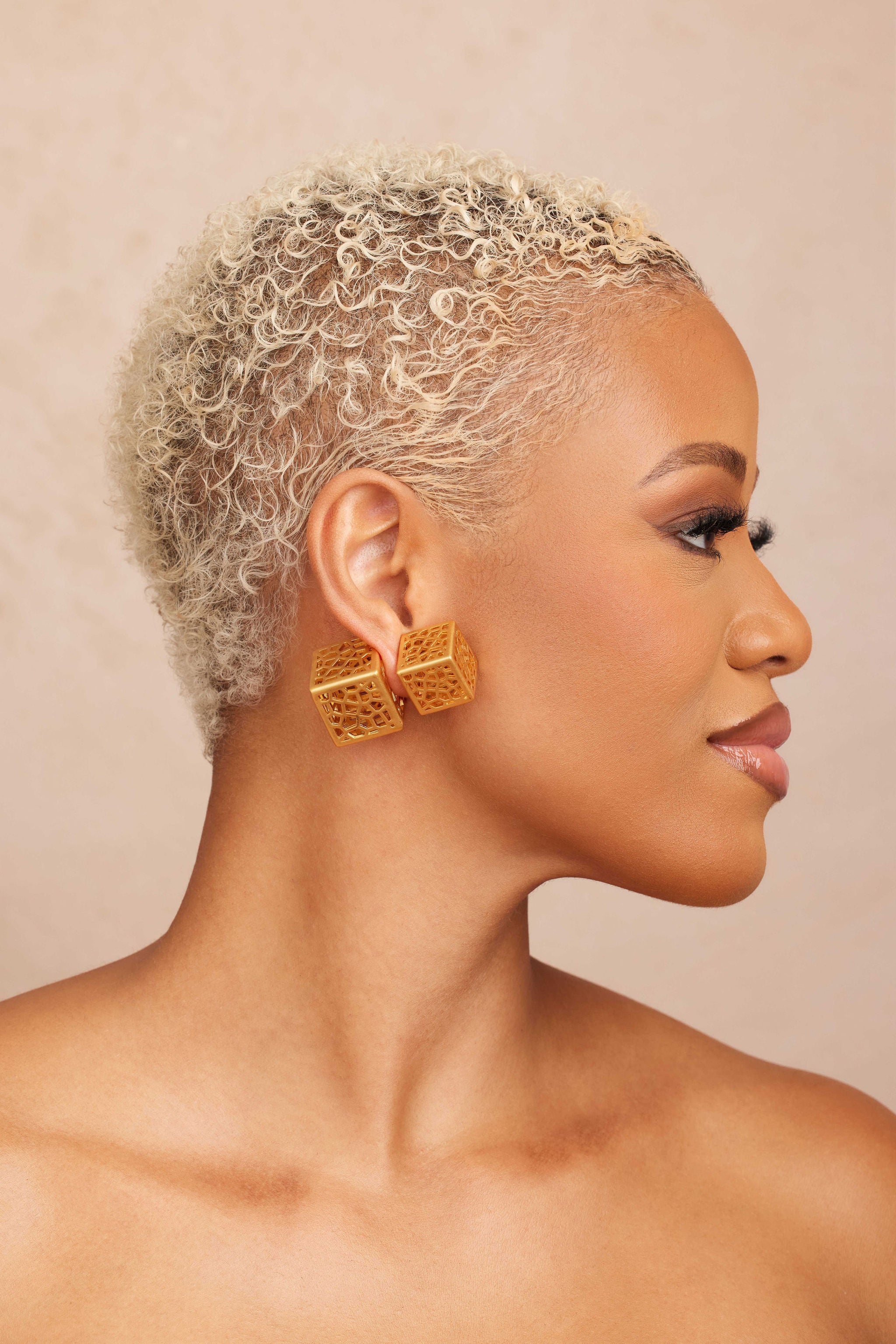 RENA-CAGE-GOLD-EARRING-LARGE-SQUARE
