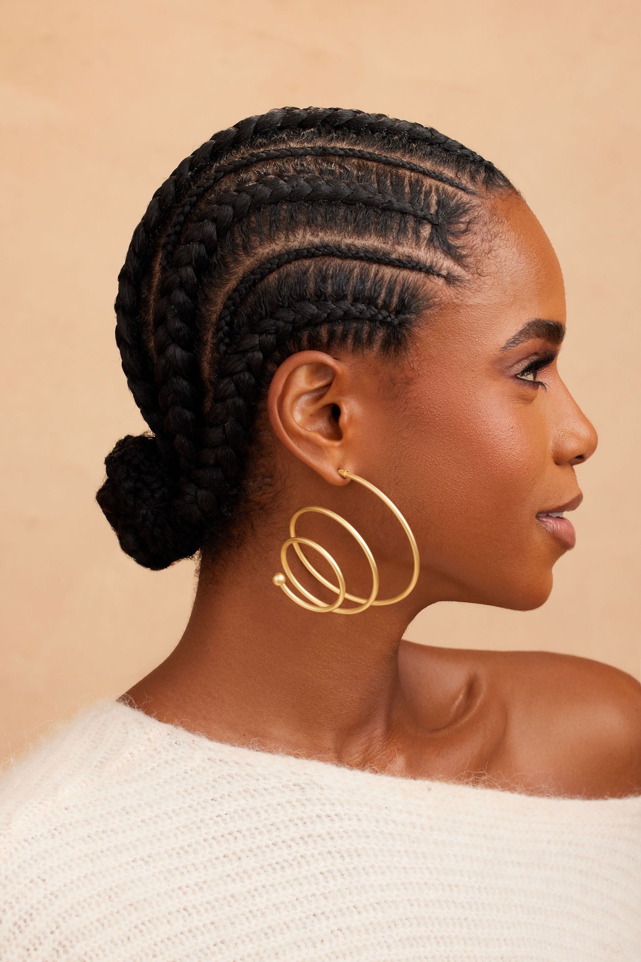 ZORA-Large-Gold-Earring