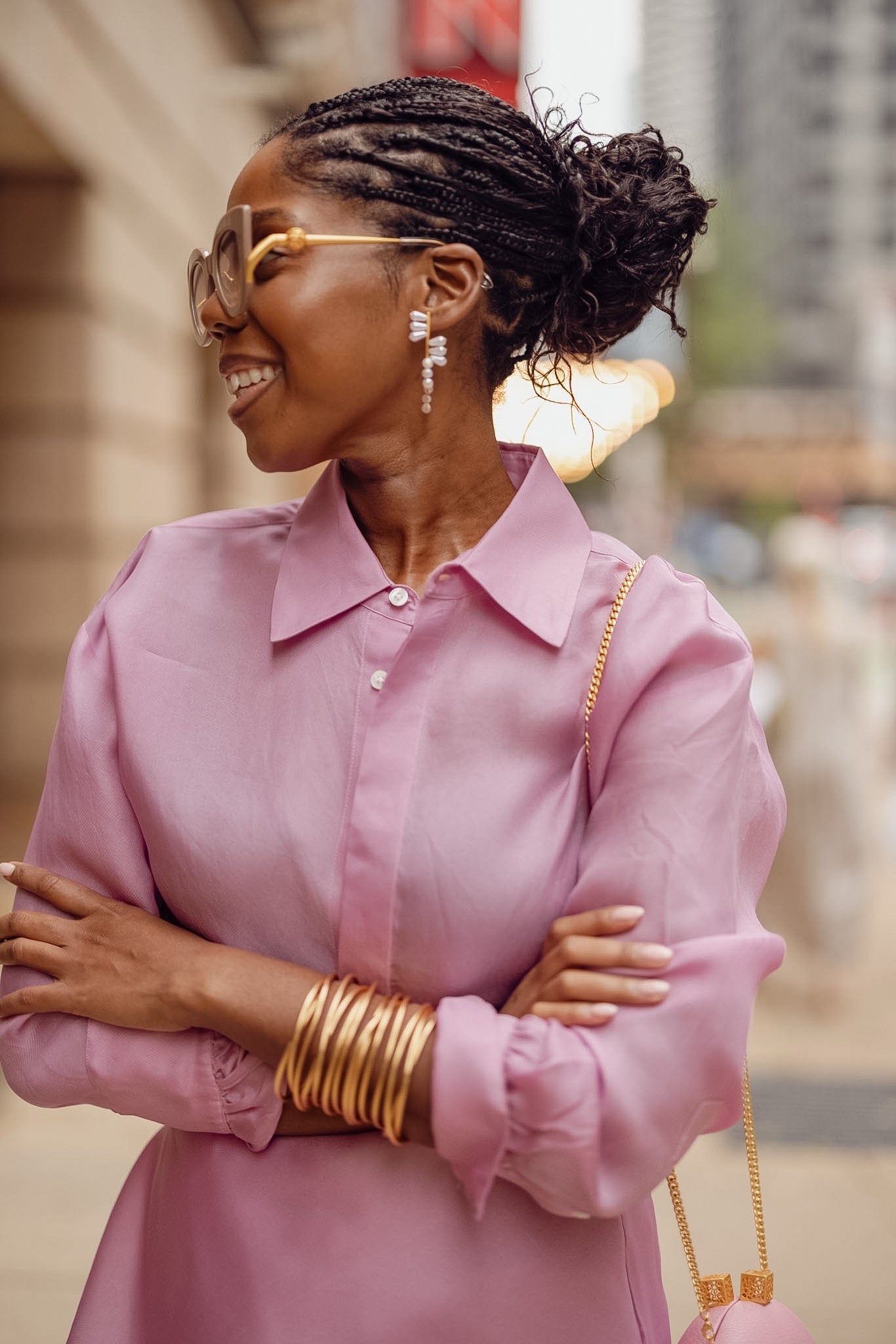 Styling the REIN Earring with Hayet