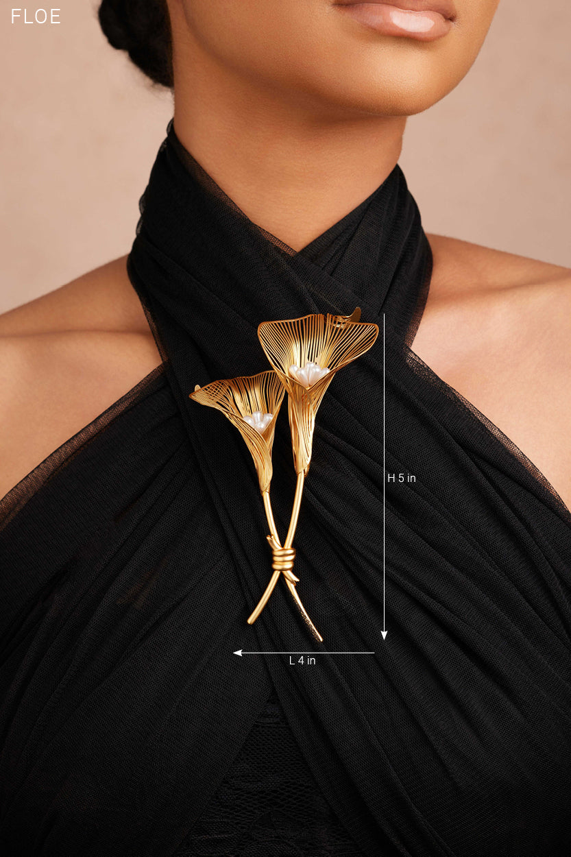 FLOE BROOCH