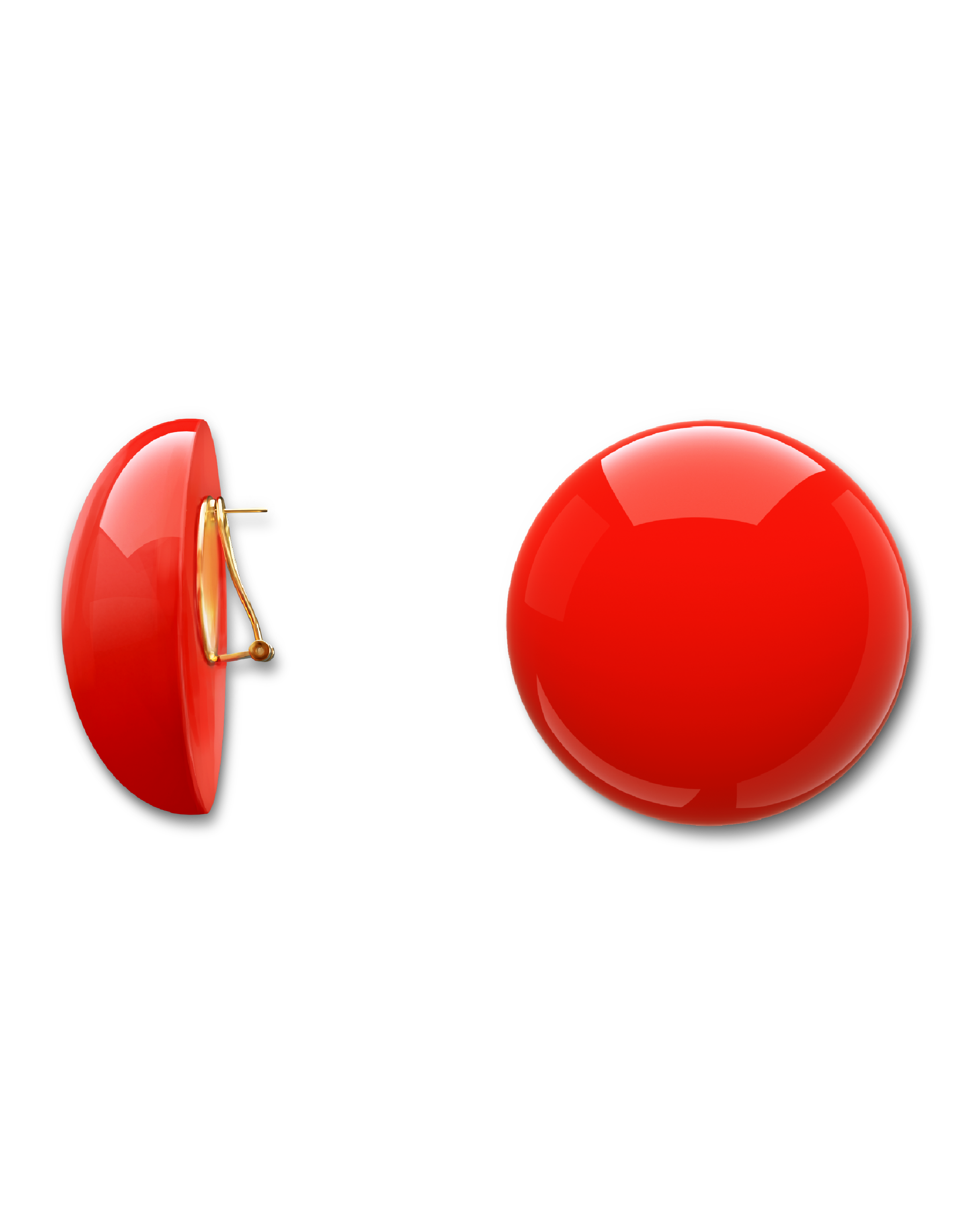 Miko Red Earring